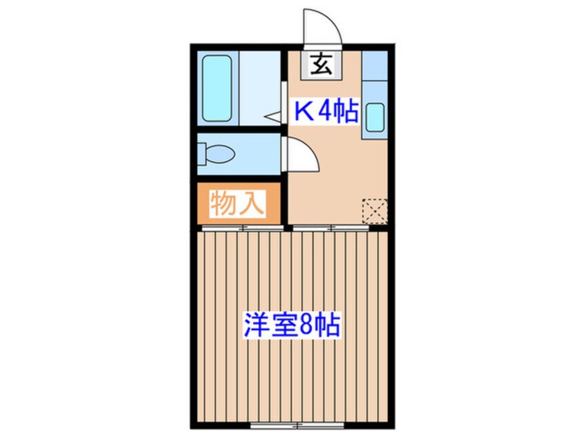 間取図 Ｍ．Ｔコーポ　Ⅰ