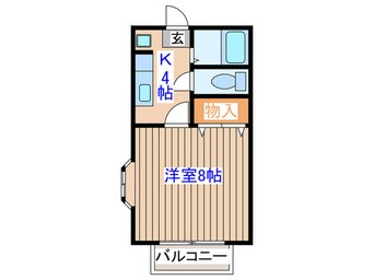 間取図 Ｍ．Ｔコーポ　Ⅲ