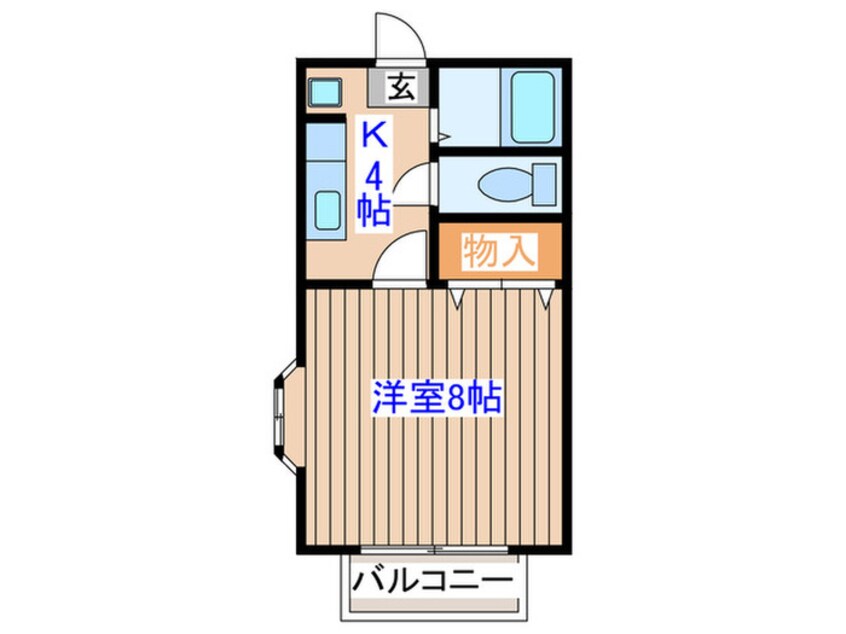 間取図 Ｍ．Ｔコーポ　Ⅲ