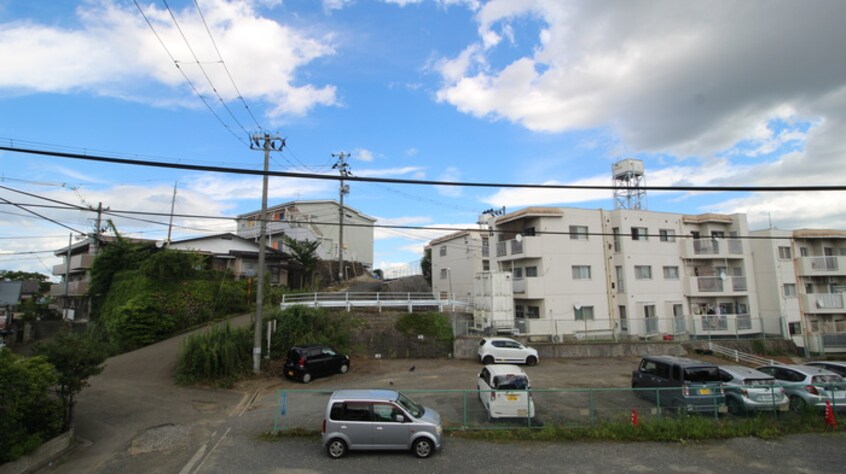 室内からの展望 小松島コンパウンド