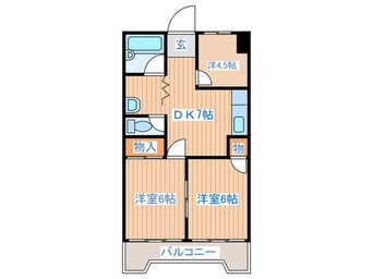 間取図 ステーションコート錦町