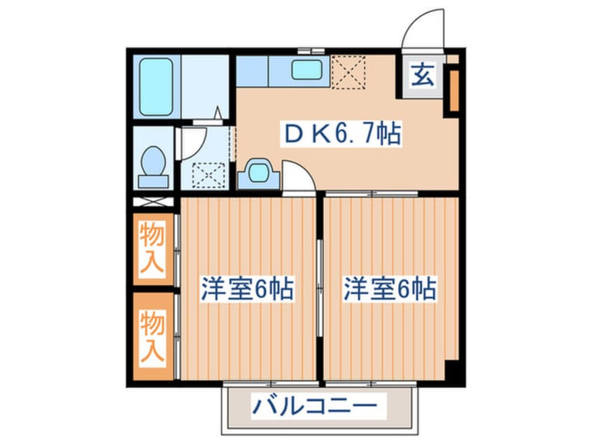 間取図 ニューシティスズキ