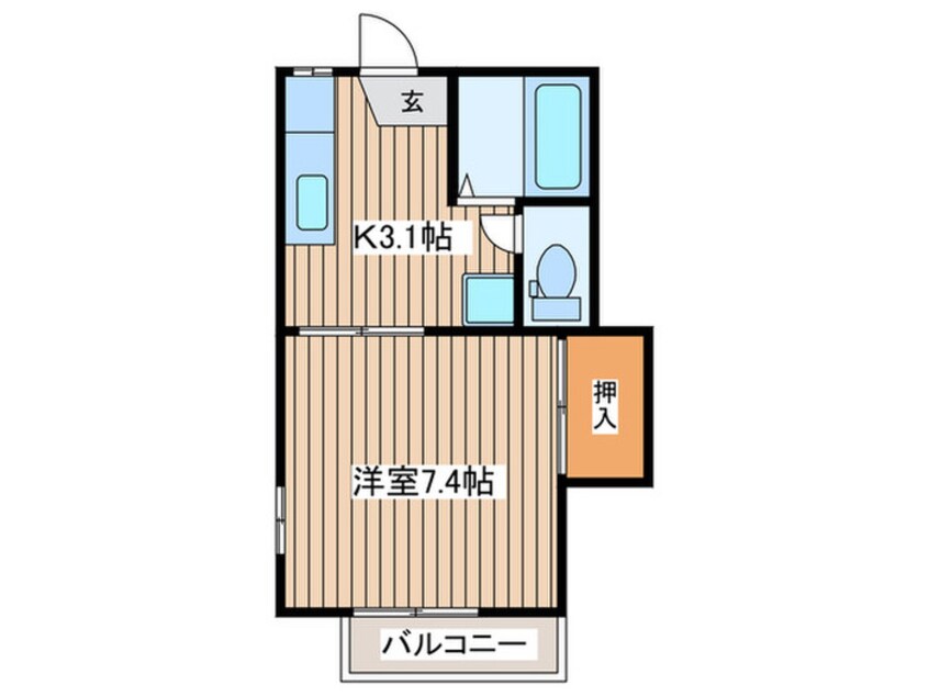 間取図 シャトルサトー