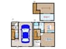 FORTRESS壱番館 1DKの間取り