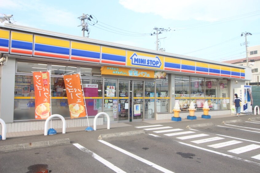 ミニストップ多賀城高崎店(コンビニ)まで480m ＴＪハイツ