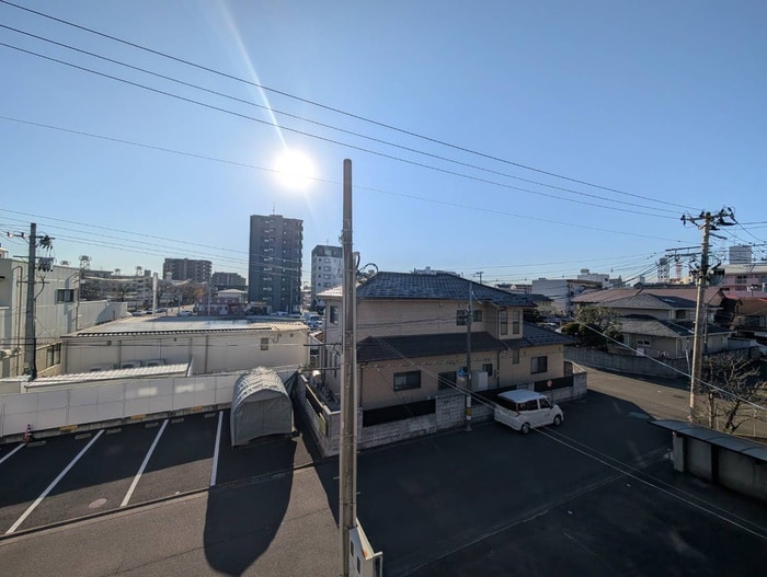 室内からの展望 アップルコート銀杏町