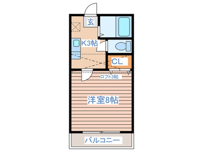 間取図 アヴァンセ富沢南五番館
