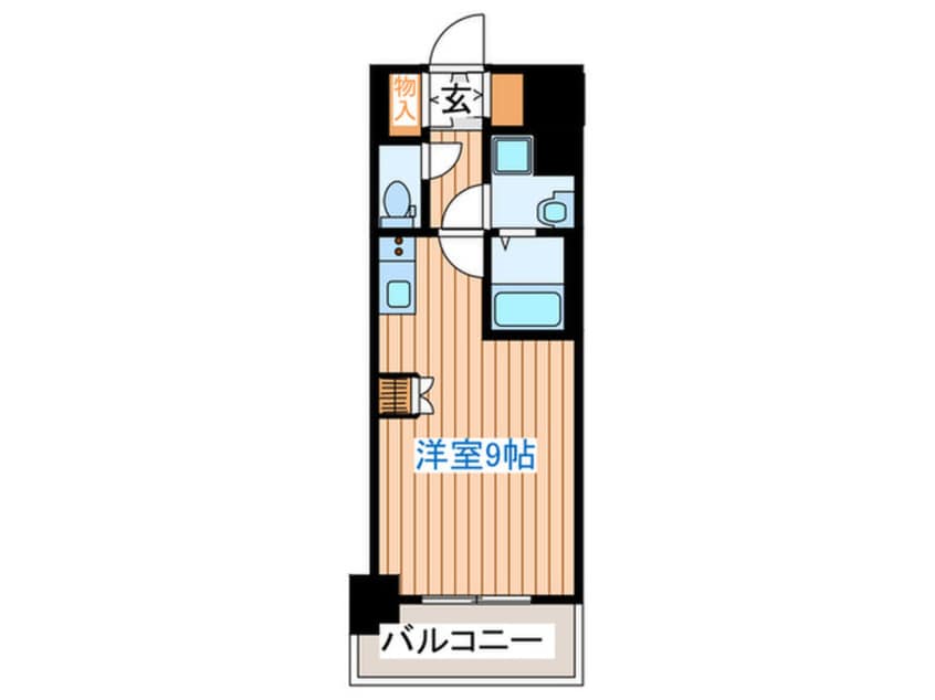 間取図 ラピスラズリ五橋