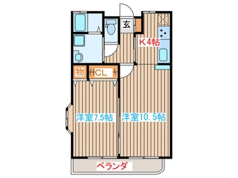 間取図 ラ・リヴィエール広瀬
