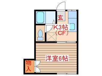 間取図 アーバンハイツ荒巻