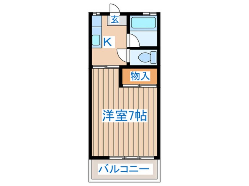 間取図 国見パーソナルⅠ