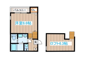 間取図 ハーモニーテラス東照宮Ⅲ