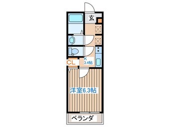 間取図 ブルーリーフ苦竹