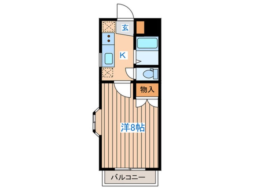 間取図 アドバンスコート国見