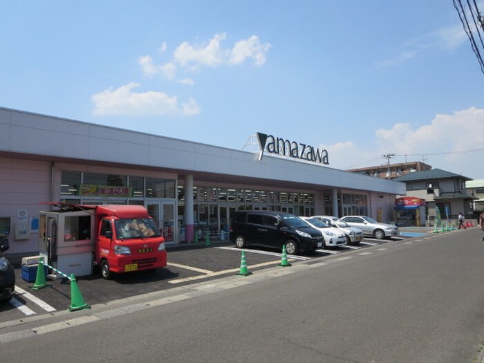 ヤマザワ荒井店(スーパー)まで554m ﾎﾜｲﾄｷｬｯｽﾙ六丁の目ﾋﾞﾚｼﾞA棟