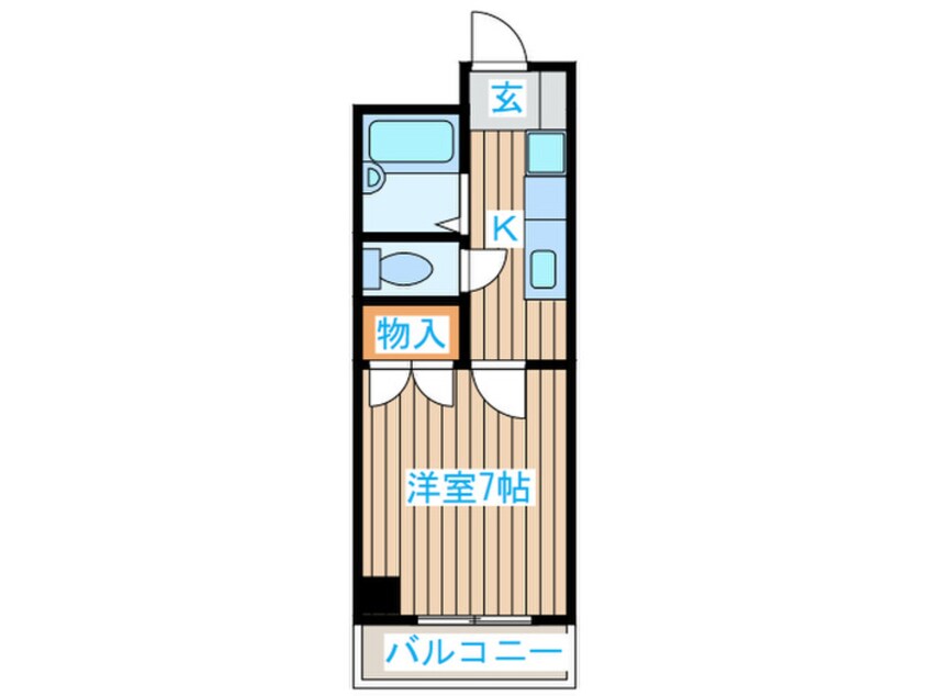 間取図 アバンザ鵬圖