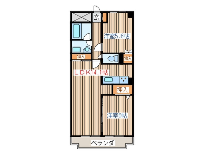 間取り図 レックス本郷通り