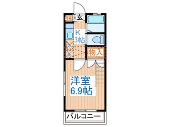 間取図 ティエラ清流１