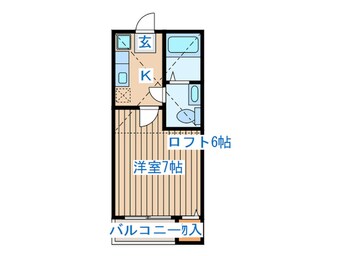 間取図 グランコンフォール花京院Ⅱ