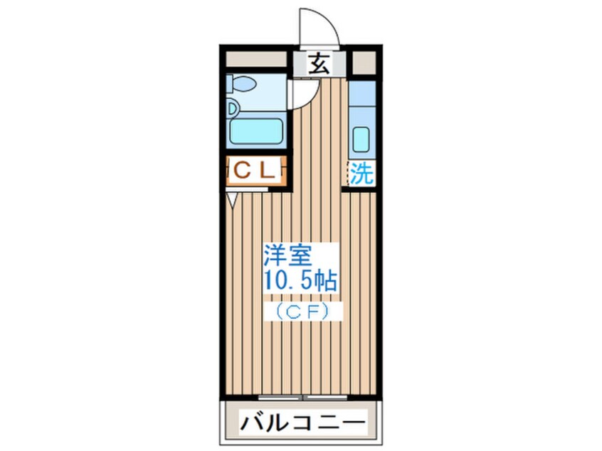 間取図 サンライズ志波町