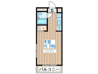 間取図 サンライズ志波町