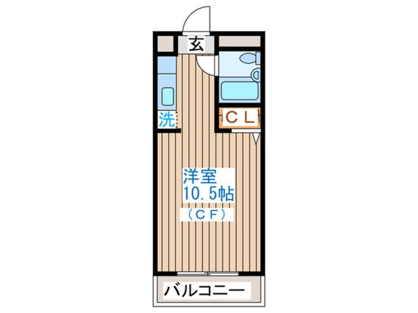 間取図 サンライズ志波町