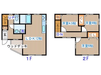 間取図 山田本町貸家A棟