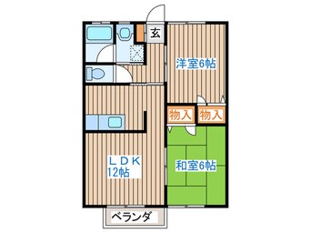 間取図 ドエルビレッチ