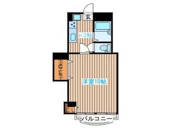 間取図 コーポラスジョイ