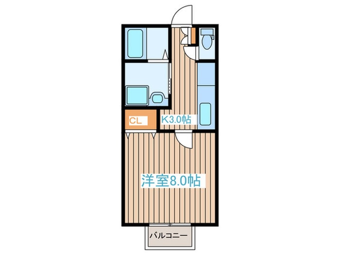 間取り図 プランドール名取A