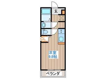 間取図 Ｋ－１榴ヶ岡