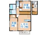 リアン・A 2LDKの間取り