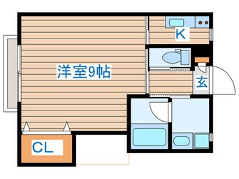 間取図 フォレストヒルサイド国見