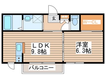 間取図 シャーメゾンベルク