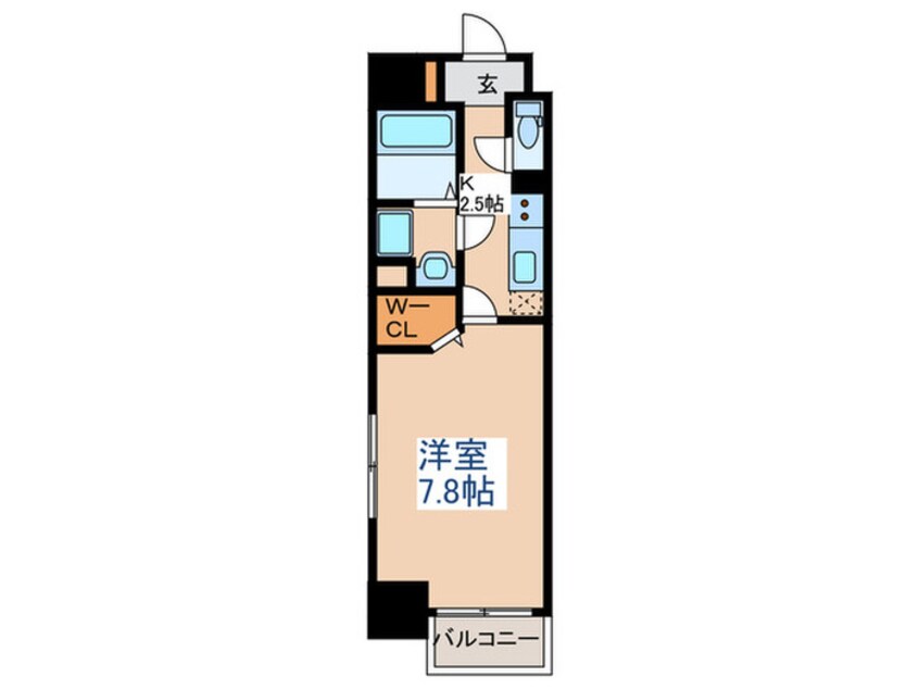 間取図 名取飯野坂壱番館