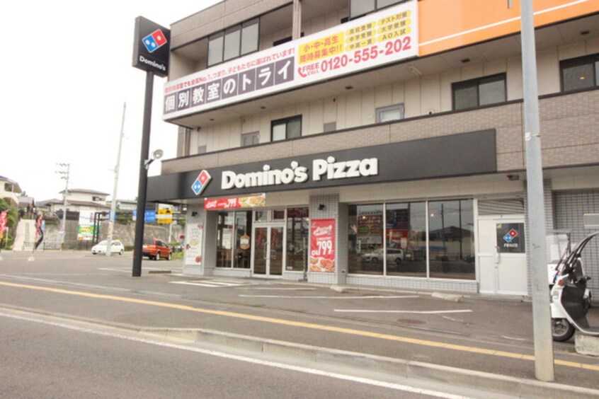 ドミノピザ(ファストフード)まで350m エンブレム・エミ