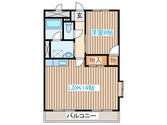 間取図 メゾンドール貴富称