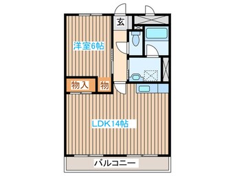 間取図 メゾンドール貴富称