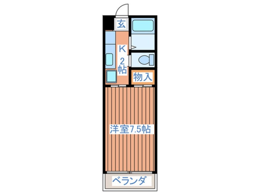 間取図 シャイニングプラザ佐竹