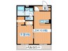 プライムレジデンス神明 1LDKの間取り