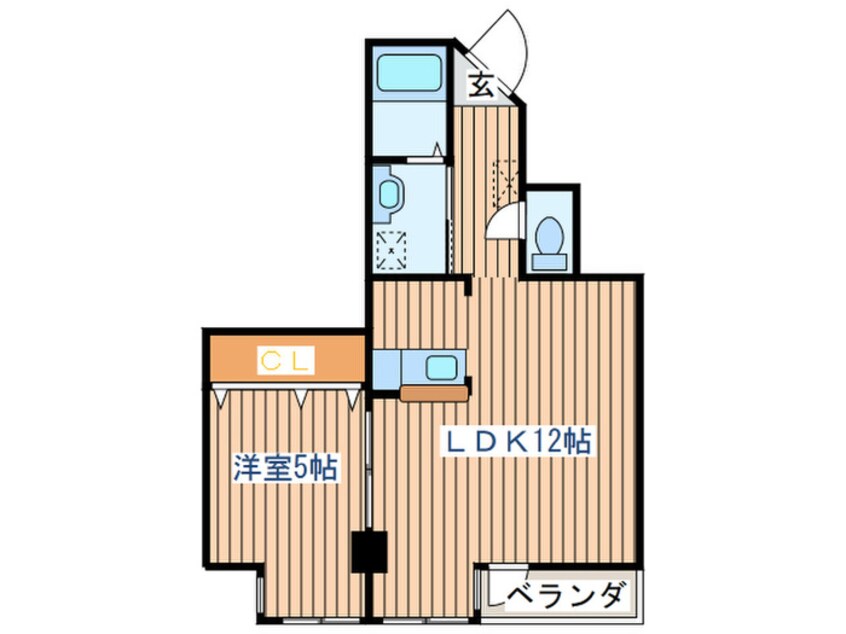 間取図 パルメゾン川平