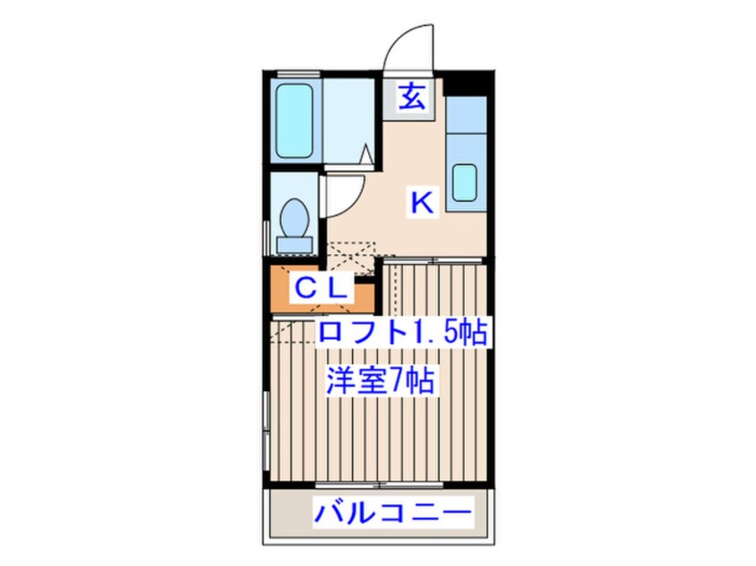 間取図 ラ・ポール