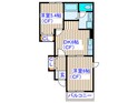 ルミエ－ル館の間取図