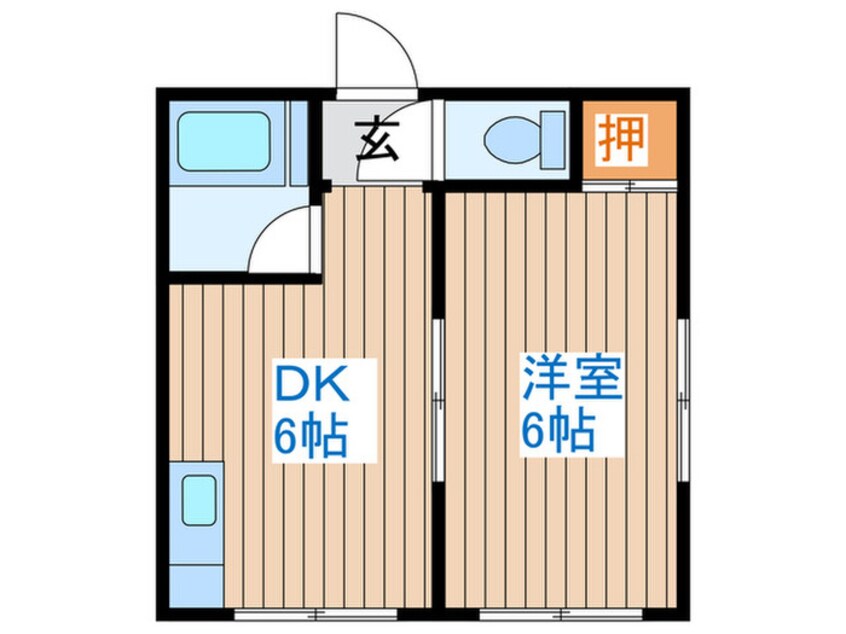 間取図 泰山荘