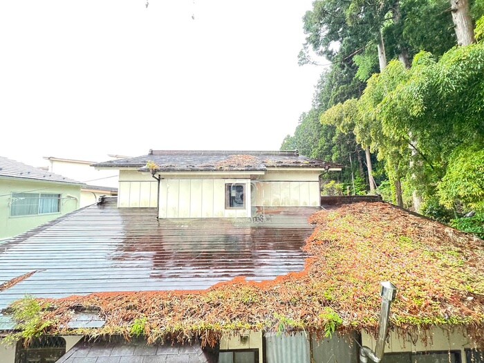 室内からの展望 泰山荘