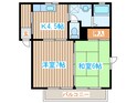 サイドパーク宮城野の間取図