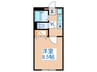 カナディアンＴＡＰ　２１ 1Kの間取り