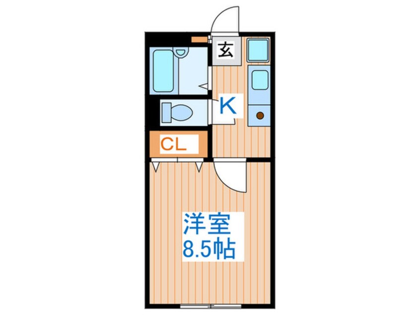 間取図 カナディアンＴＡＰ　２１