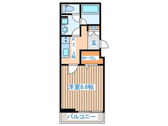 間取図 ベレオ真栄広瀬町