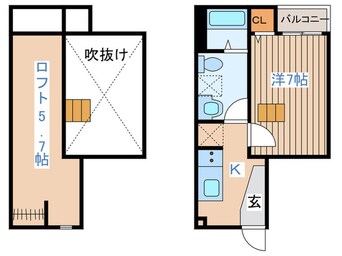 間取図 OGGI長町